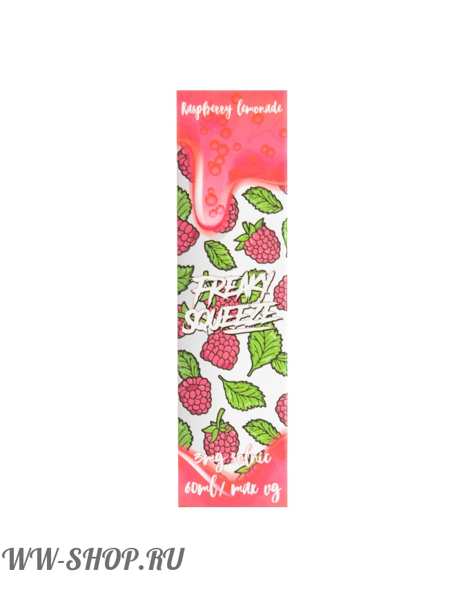 жидкость freaky squeeze- raspberry lemonade 60 мл 3 мг Благовещенск