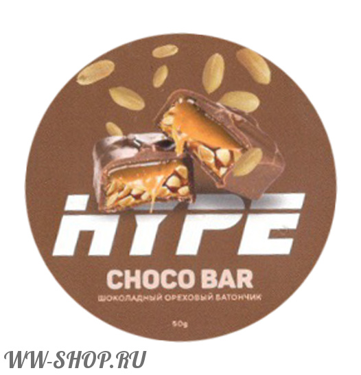 hype- шоколадный ореховый батончик (choco bar) Благовещенск