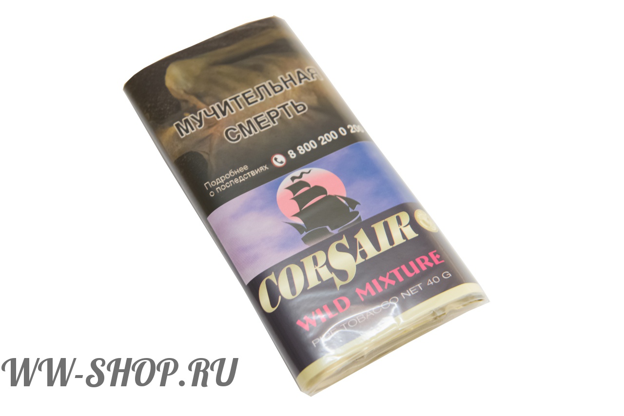 табак трубочный corsair- дикая смесь (wild mixture) 40гр Благовещенск